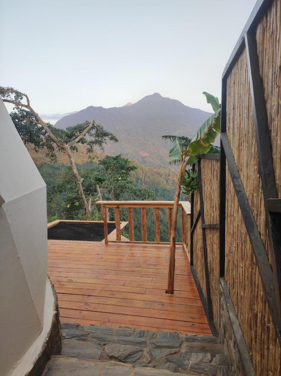 Hotel Y Restaurante Mirador Aires De La Sierra, Minca Buitenkant foto